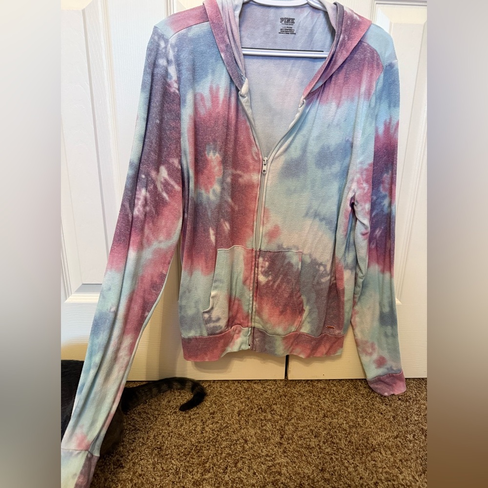 Victoria's Secret PINK Tie Dye Knit Sweater